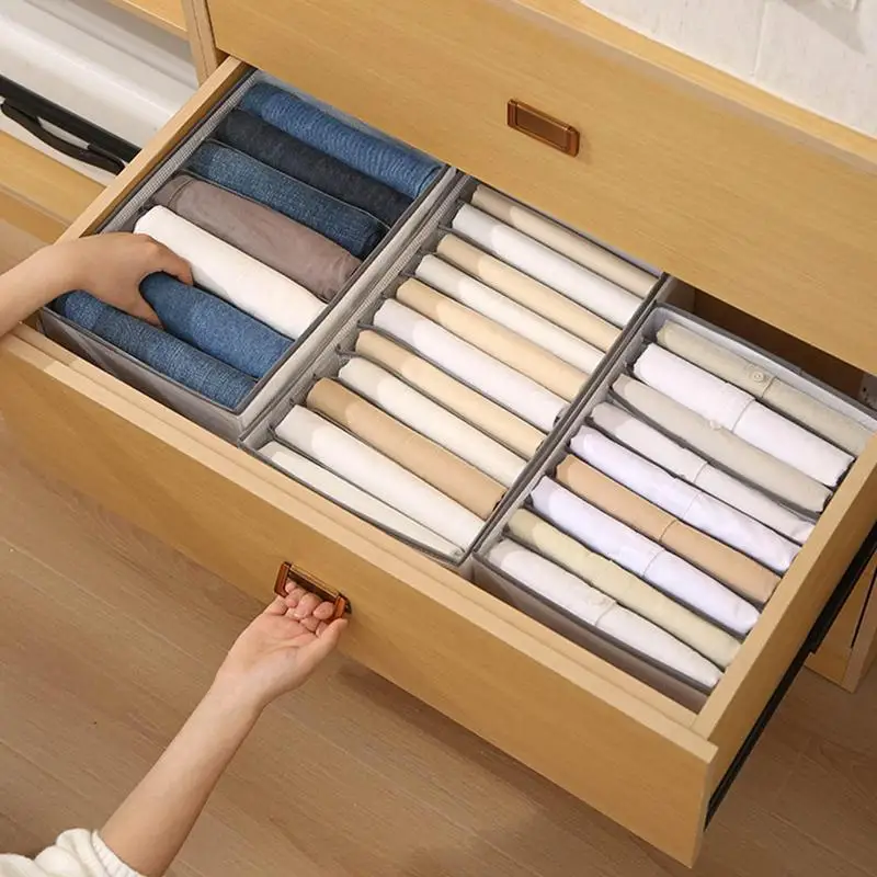 Jeans Storage Boxes Closet Organizer Foldable Bras Underwear Socks Storage Box Dividers Drawer Organizers Thickened Storage Box
Jeans Storage Boxes Closet Organizer Foldable Bras Underwear Socks Storage Box Dividers Drawer Organizers Thickened Storage Box