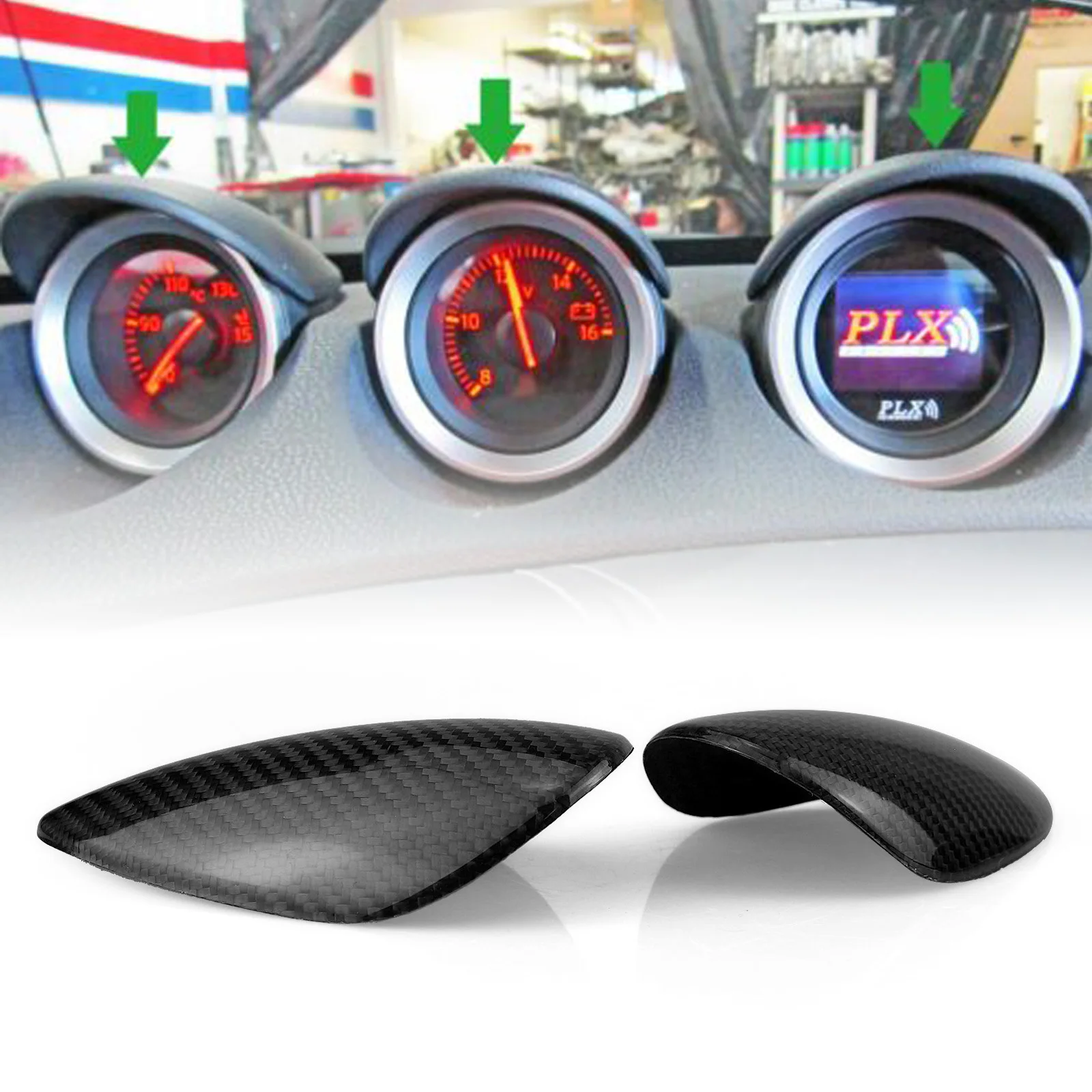 3 Pieces Dashboard Gauge Pod Cover Front Center Console Dash Board Cap Carbon Fiber For Nissan 370Z Z34 Coupe 2 Door 2009-2020
3 Pieces Dashboard Gauge Pod Cover Front Center Console Dash Board Cap Carbon Fiber For Nissan 370Z Z34 Coupe 2 Door 2009-2020