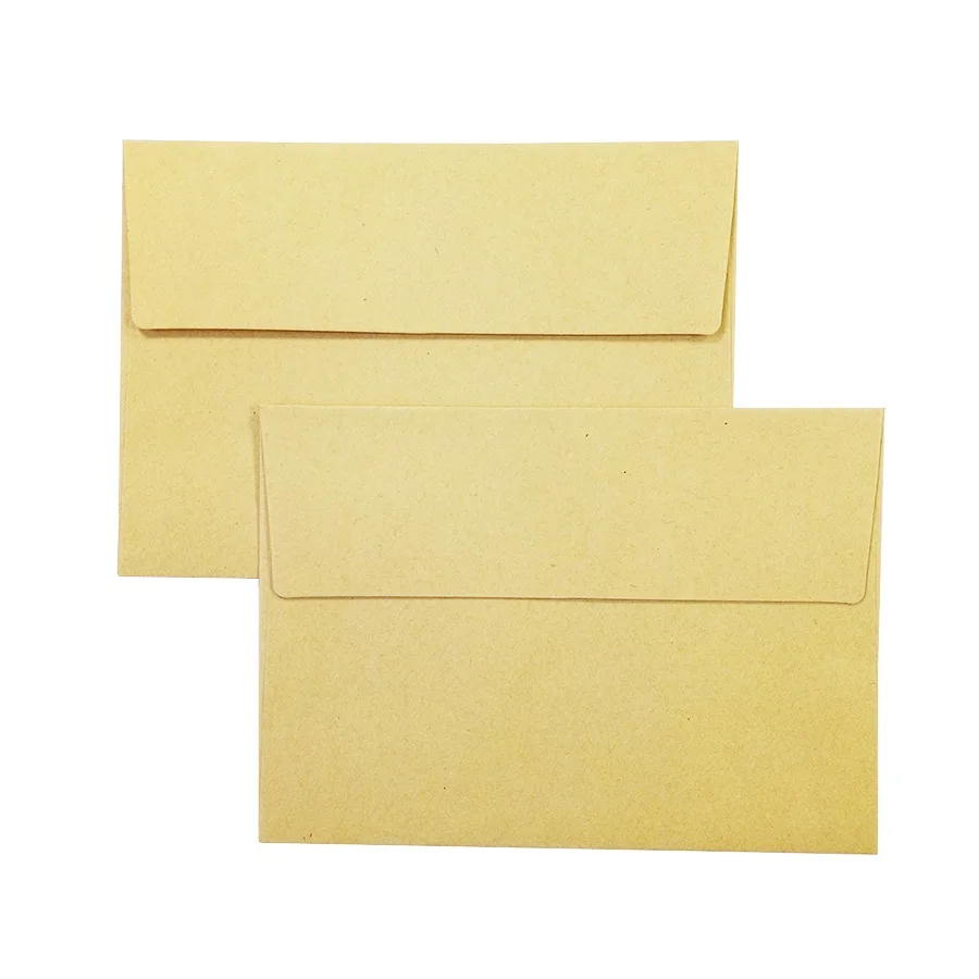 50Pcs Vintage Kraft Paper Envelopes DIY Multifunction Cards Message Card Letter Stationary Storage Paper Gift
50Pcs Vintage Kraft Paper Envelopes DIY Multifunction Cards Message Card Letter Stationary Storage Paper Gift