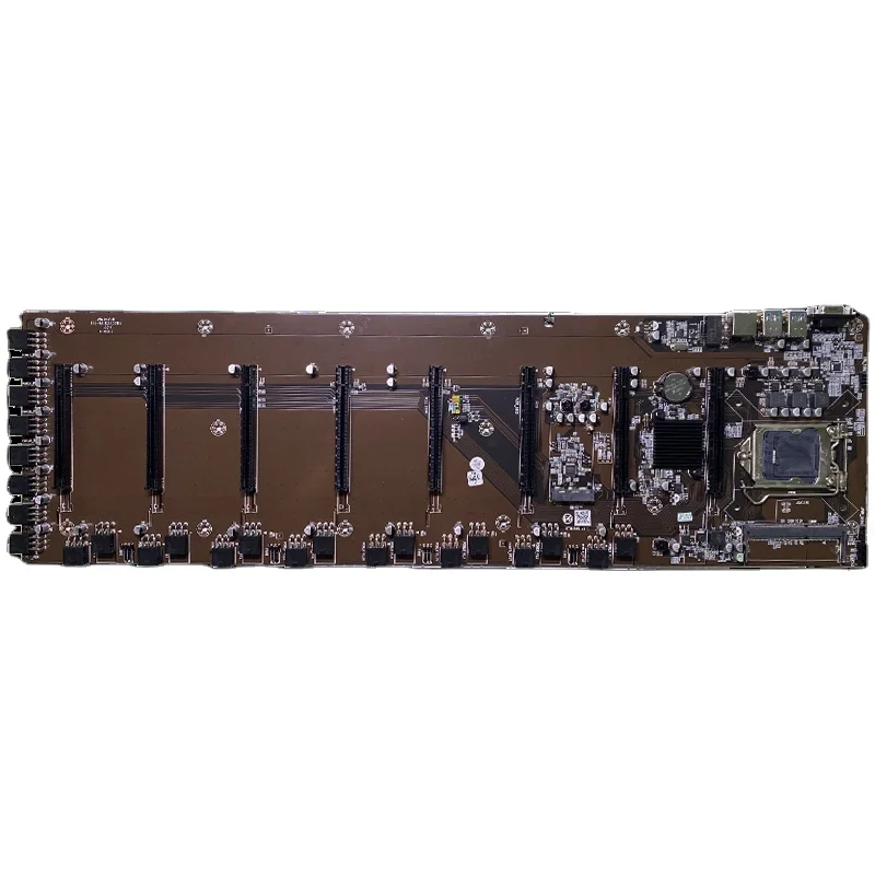 case Motherboard 8gpus 8usb 8pcle b85 gpu motherboard 170hx 220hx 90hx A100 A2 A10
case Motherboard 8gpus 8usb 8pcle b85 gpu motherboard 170hx 220hx 90hx A100 A2 A10