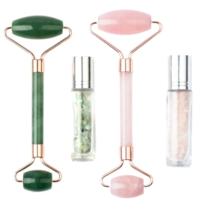 Roller with Gemstone Bottle Facial Skin Roller for Face Eyes Neck Body Muscle Relaxant Relieve Wrinkles
Roller with Gemstone Bottle Facial Skin Roller for Face Eyes Neck Body Muscle Relaxant Relieve Wrinkles