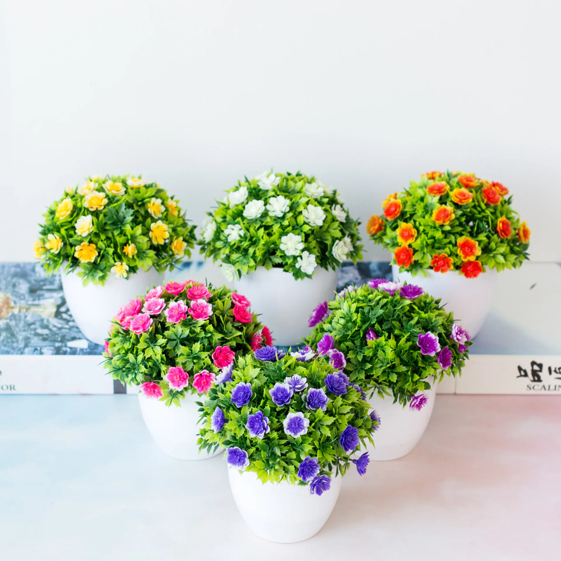 Mini Potted Artificial Eucalyptus Plants Greenery in Pots Small Fake Plant Plastic Flower, Indoor Home Bedroom Shelf Office Desk
Mini Potted Artificial Eucalyptus Plants Greenery in Pots Small Fake Plant Plastic Flower, Indoor Home Bedroom Shelf Office Desk