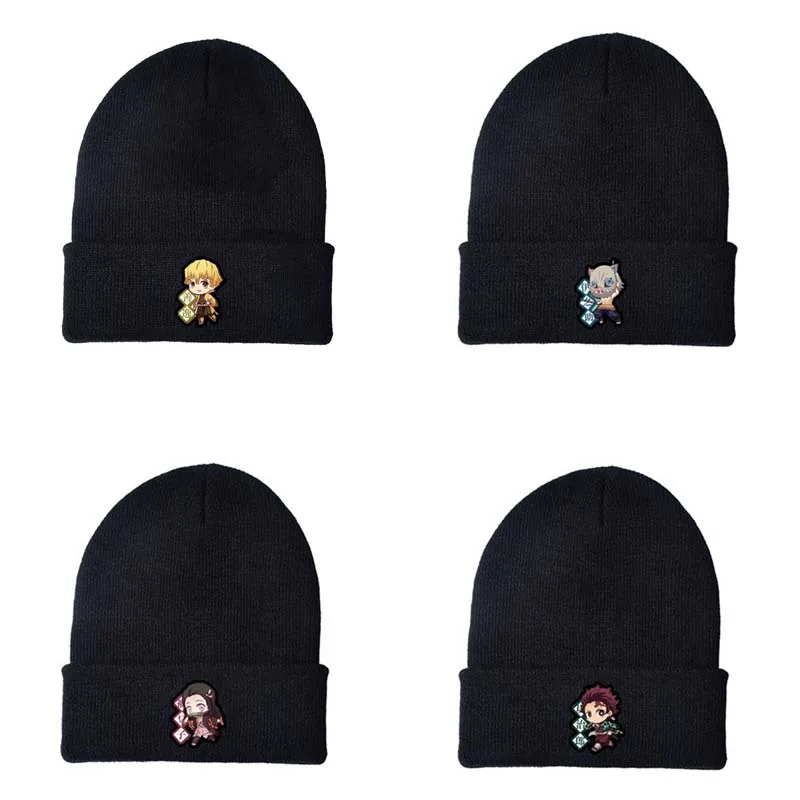 Anime Demon Slayer Cotton Cap Cartoon Kamado Tanjirou Beanie Solid Soft Knitted Hats Women Men Winter Cap Beanies Christmas Gift
Anime Demon Slayer Cotton Cap Cartoon Kamado Tanjirou Beanie Solid Soft Knitted Hats Women Men Winter Cap Beanies Christmas Gift