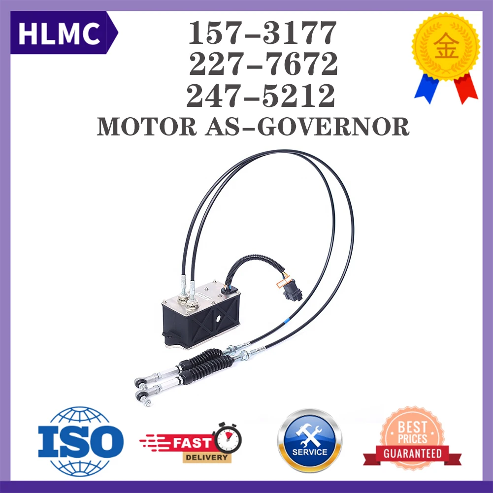 Stepper Motor 157-3177 227-7672 247-5212 Square Throttle Motor 7 Pins with Double Cable for E312C E320C
Stepper Motor 157-3177 227-7672 247-5212 Square Throttle Motor 7 Pins with Double Cable for E312C E320C