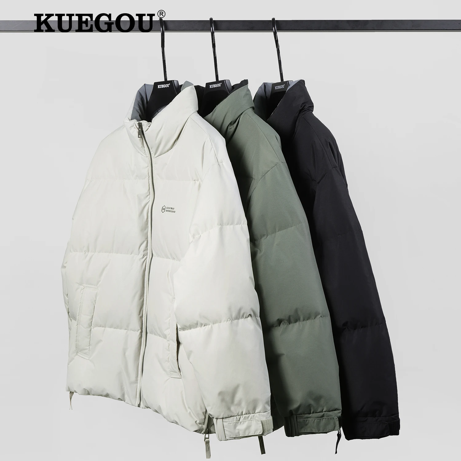 KUEGOU 2022 Winter New Men Thick Down Jackets Warm 90% White Duck Coats Quality Basic Puffer Jacket Waist Zip Plus Size XBW-3157
KUEGOU 2022 Winter New Men Thick Down Jackets Warm 90% White Duck Coats Quality Basic Puffer Jacket Waist Zip Plus Size XBW-3157