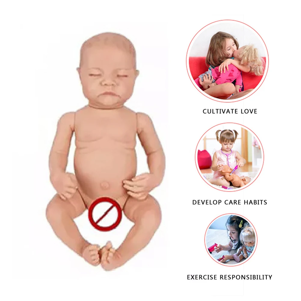 Silicone Simulation Baby Dolls Elastic Hand Painted Doll Teaching Aids Smooth 3D Photography Simulation Doll Baby Companion Toys
Silicone Simulation Baby Dolls Elastic Hand Painted Doll Teaching Aids Smooth 3D Photography Simulation Doll Baby Companion Toys