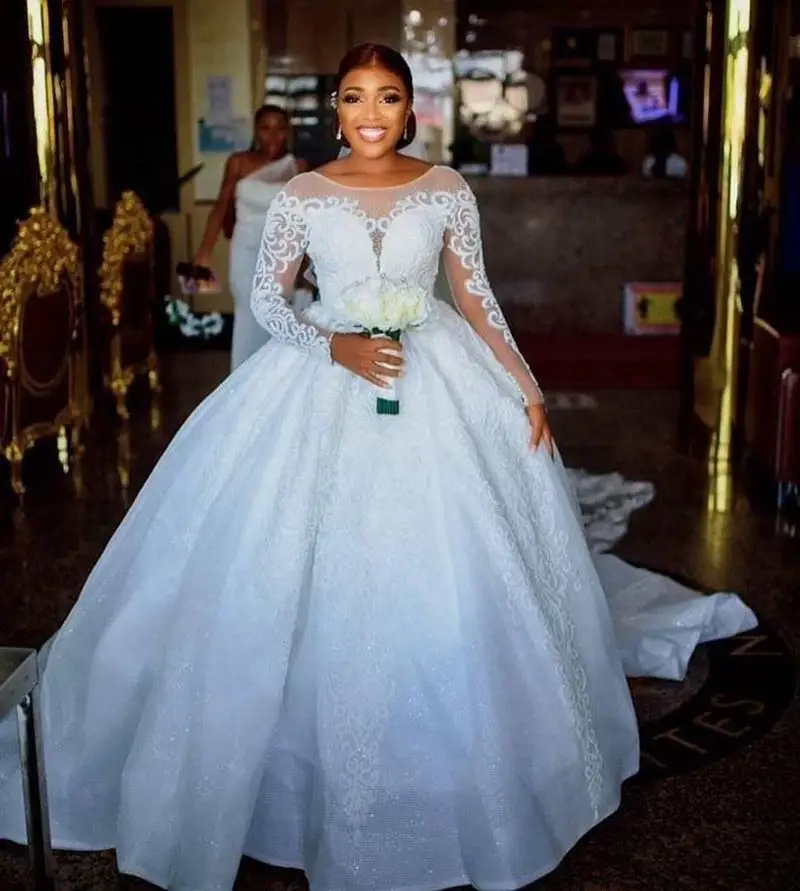 

Африканское бальное платье принцессы, свадебное платье, изготовленное на заказ, женское кружевное на заказ, 2023