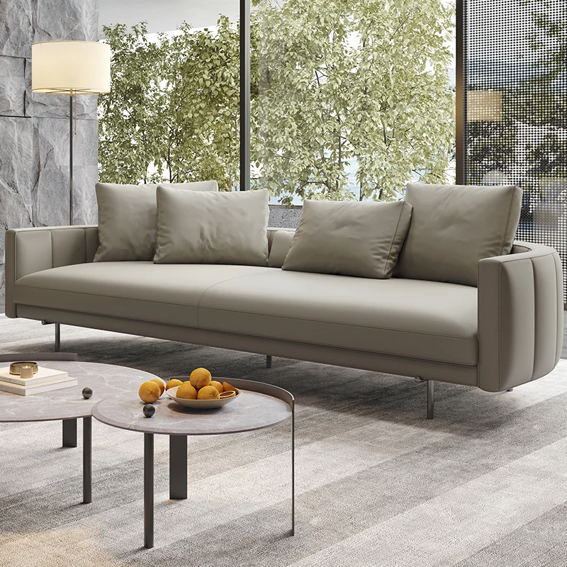 Italian Minimalist Imported First-layer Leather Sofas Modern Living Room Light Luxury High-end Straight Designer Leather Sofas
Italian Minimalist Imported First-layer Leather Sofas Modern Living Room Light Luxury High-end Straight Designer Leather Sofas