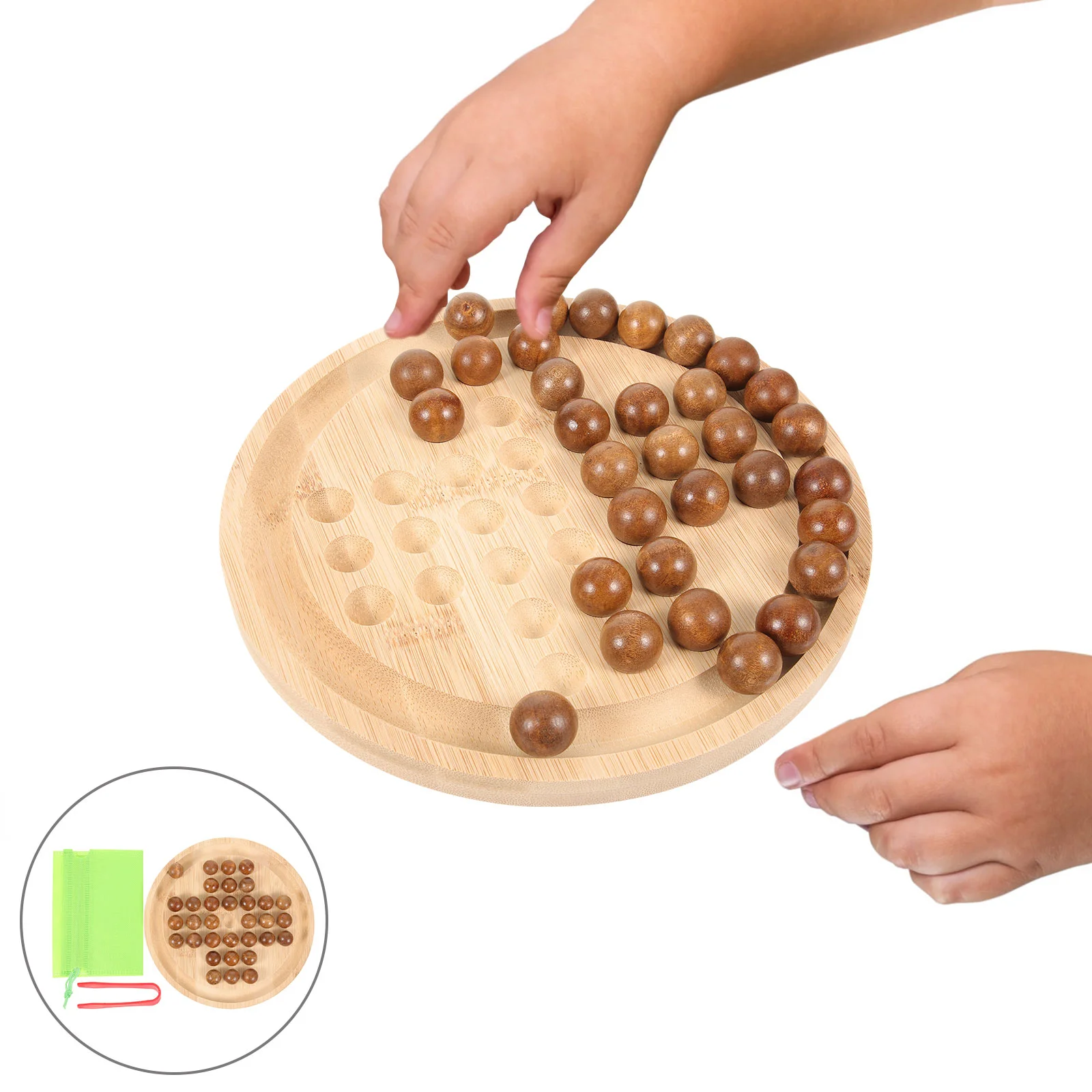 Mingqi Classic Marble Game Puzzle Party Chess Board Adults Kids Students Peg Clip Hooks Portable Aldult Educational 
Mingqi Classic Marble Game Puzzle Party Chess Board Adults Kids Students Peg Clip Hooks Portable Aldult Educational