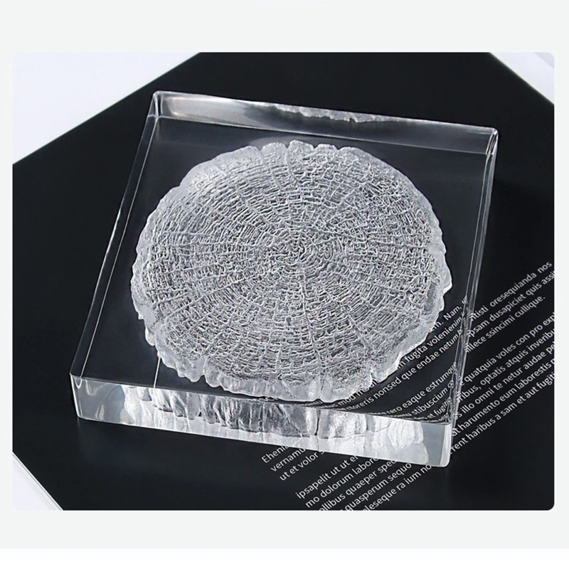 652F Creative Coaster Resin Mold Handmade Annual Ring Mold Tree Ring Silicone Mold Square Tray Phone Holder Mould DIY Decor
652F Creative Coaster Resin Mold Handmade Annual Ring Mold Tree Ring Silicone Mold Square Tray Phone Holder Mould DIY Decor