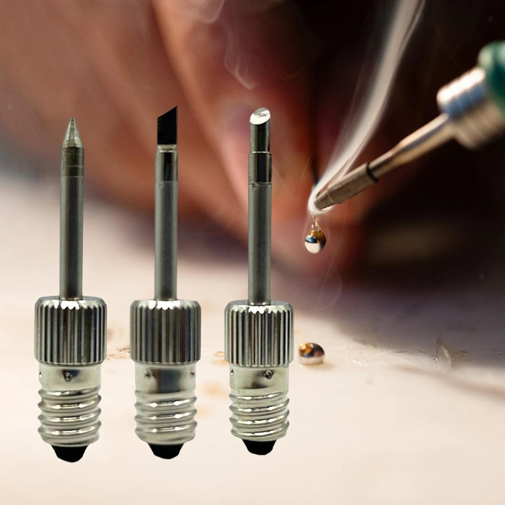 3pcs Soldering Iron Tip Welding Tips USB Soldering Tip Set For Components Station Solder Spot Wire Drag Welding Wire Tinning
3pcs Soldering Iron Tip Welding Tips USB Soldering Tip Set For Components Station Solder Spot Wire Drag Welding Wire Tinning