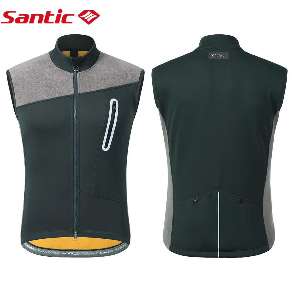 Santic Men Cycling Vest Winter Warm Cycling Jersey Fleece Plus Fleece Windproof Vest Cycling Cycling Thermal Personal Comfort
Santic Men Cycling Vest Winter Warm Cycling Jersey Fleece Plus Fleece Windproof Vest Cycling Cycling Thermal Personal Comfort