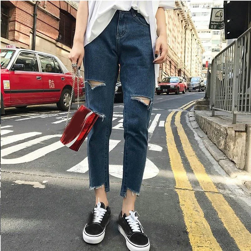 Plus Size 2022 High Waist Denim Pants Hole Women Jeans Ripped Y2k Skinny Slim Teenagers Hip Clothes Blue Femme Trousers Woman
Plus Size 2022 High Waist Denim Pants Hole Women Jeans Ripped Y2k Skinny Slim Teenagers Hip Clothes Blue Femme Trousers Woman