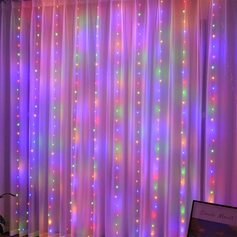 6M LED Curtain String Lights Garland USB Fairy Lights Festoon With Remote For Room Window Bedroom New Year Christmas Decoration
6M LED Curtain String Lights Garland USB Fairy Lights Festoon With Remote For Room Window Bedroom New Year Christmas Decoration