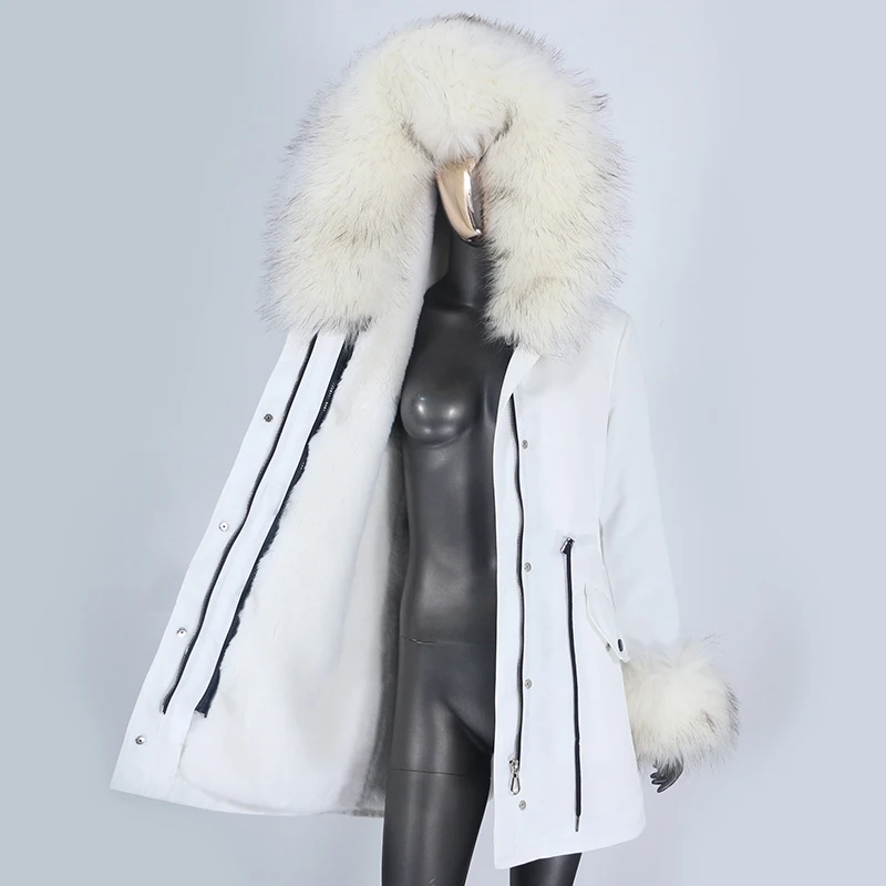 Furyourself 2022 Ecofur Faux Fur Parkas Hooded Waterproof Coat Long Parka Winter Jacket Women Detachable Thick Warm Streetwear
Furyourself 2022 Ecofur Faux Fur Parkas Hooded Waterproof Coat Long Parka Winter Jacket Women Detachable Thick Warm Streetwear