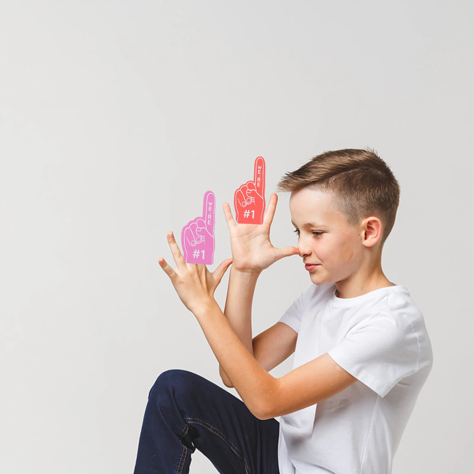 6 Pcs Toy Kids Gift Noise Makers Football Games Props Cheerleading Football Toys Finger Hands Eva Child
6 Pcs Toy Kids Gift Noise Makers Football Games Props Cheerleading Football Toys Finger Hands Eva Child