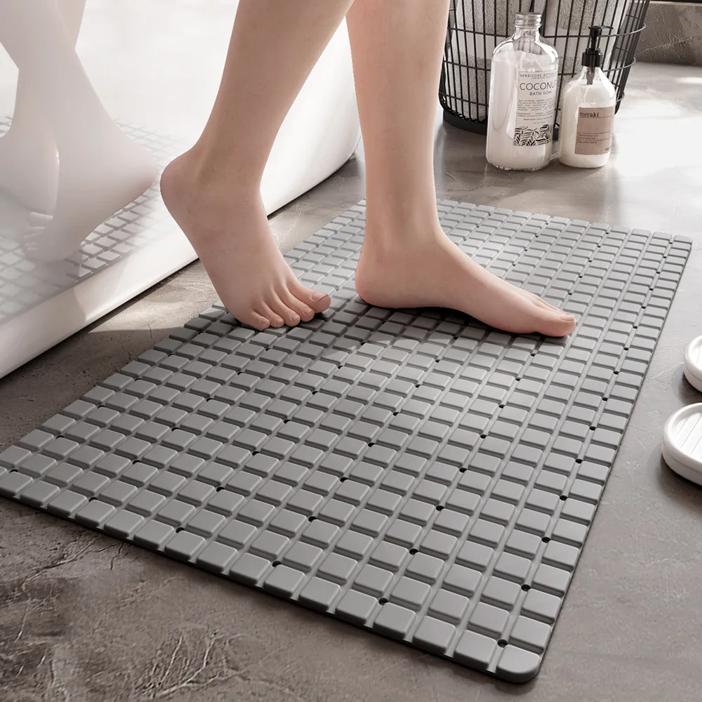 Non-slip Bath Mat with Suction Cup and Drain Hole, Soft Machine-washable Shower Mat Non-slip Bath Mat Suitable for Children's
Non-slip Bath Mat with Suction Cup and Drain Hole, Soft Machine-washable Shower Mat Non-slip Bath Mat Suitable for Children's