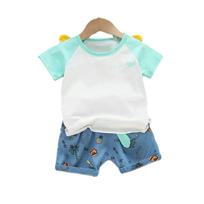New Summer Baby Clothes Suit Children Boys Girls Casual T-Shirt Shorts 2Pcs/Sets Infant Toddler Cartoon Costume Kids Sportswear
New Summer Baby Clothes Suit Children Boys Girls Casual T-Shirt Shorts 2Pcs/Sets Infant Toddler Cartoon Costume Kids Sportswear