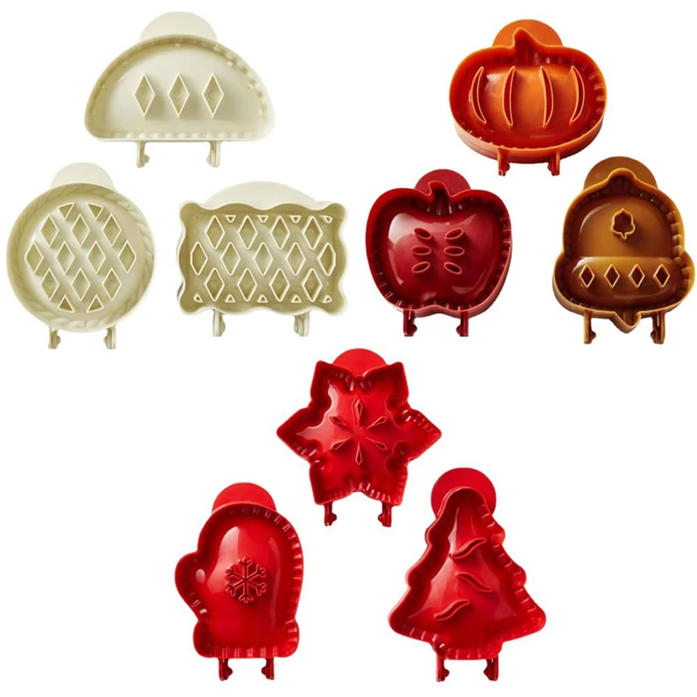 9 Pack Mini Hand Pie Pocket Pie Press Set, Classic One Press Hand Pie Molds, Dough Presser Pocket Pie Mold for Christmas
9 Pack Mini Hand Pie Pocket Pie Press Set, Classic One Press Hand Pie Molds, Dough Presser Pocket Pie Mold for Christmas