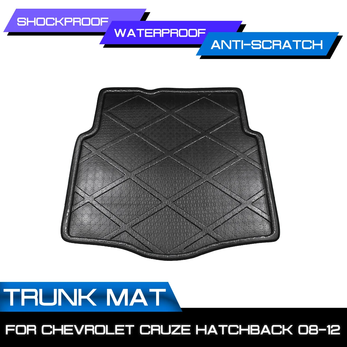 Автомобильный напольный коврик, ковер для Chevrolet CRUZE Hatchback 2008 2009 2010 2011 2012, задний багажник, грязевая крышка
Автомобильный напольный коврик, ковер для Chevrolet CRUZE Hatchback 2008 2009 2010 2011 2012, задний багажник, грязевая крышка