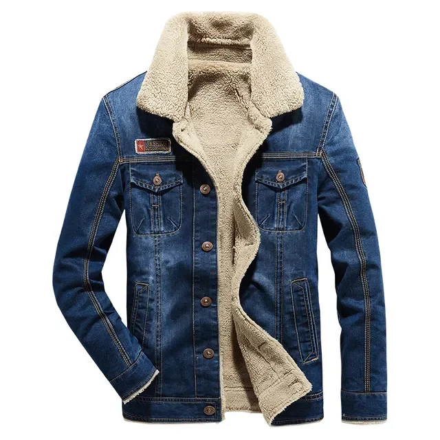 NEW 2023 Men's Winter Warm Brand Casual Denim Jacket Parkas Men Windproof Fleece Thick Coat Men Fashion Fur Collar Men Jacke
NEW 2023 Men's Winter Warm Brand Casual Denim Jacket Parkas Men Windproof Fleece Thick Coat Men Fashion Fur Collar Men Jacke
