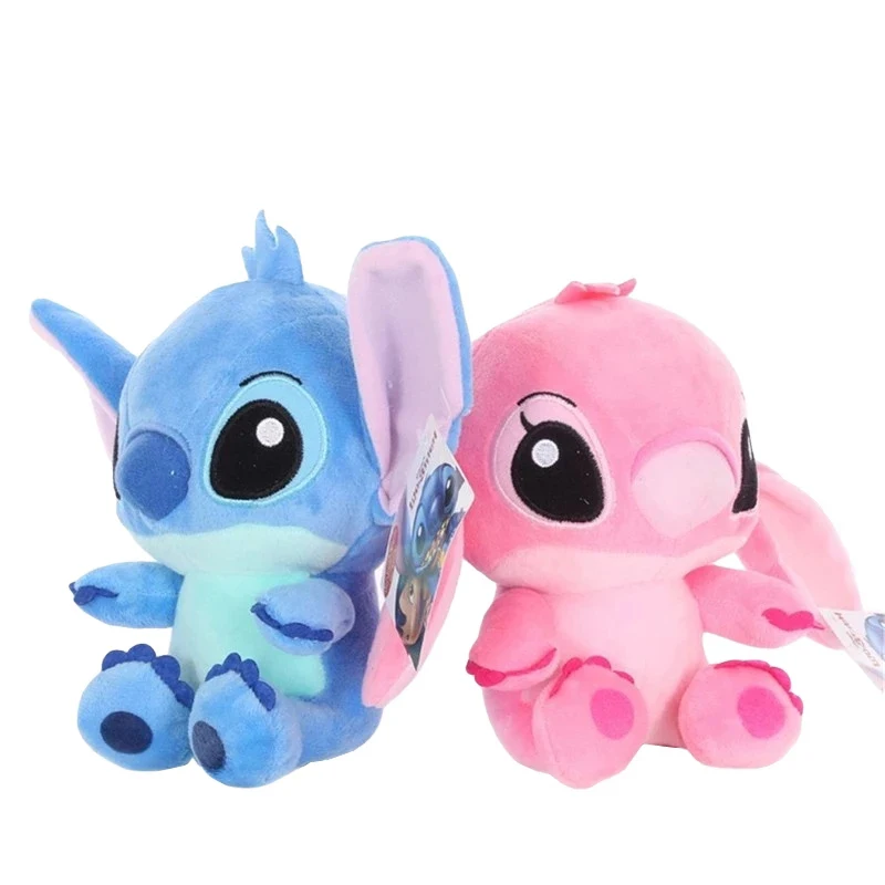 Disney 20cm Lilo & Stitch Pink Blue Couple Kawaii Cartoon Plush Toys Anime Stuffed Keychain Pendant Dolls Girl Kid Birthday Gift
Disney 20cm Lilo & Stitch Pink Blue Couple Kawaii Cartoon Plush Toys Anime Stuffed Keychain Pendant Dolls Girl Kid Birthday Gift