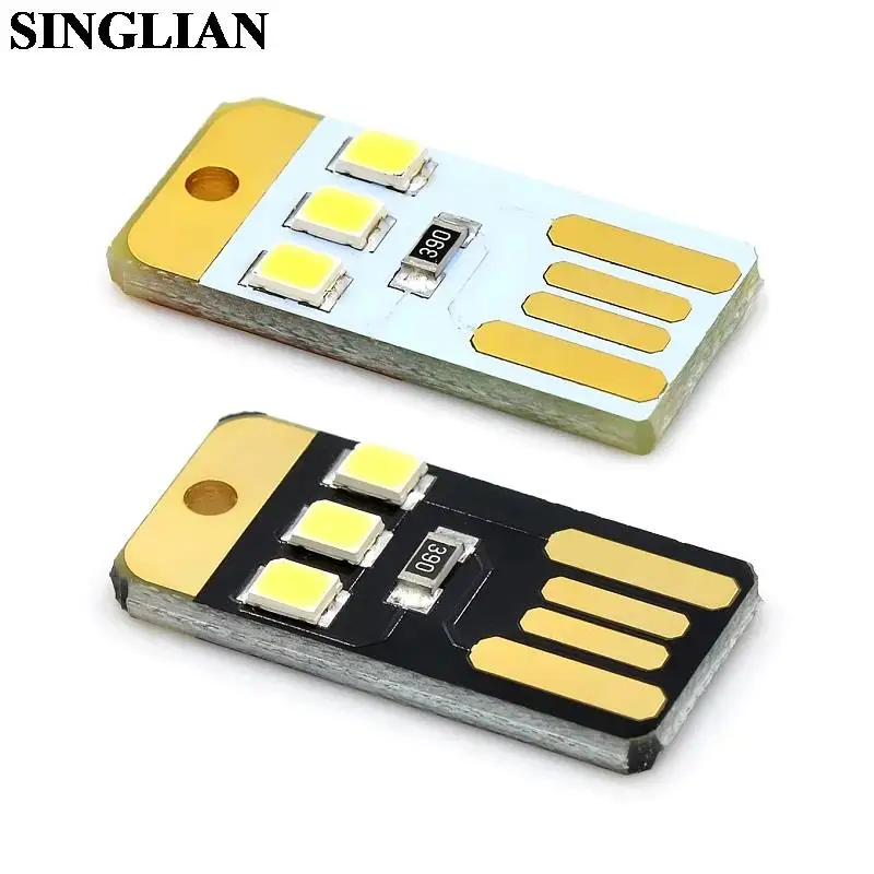 5pcs/lot Mini Slim Mobile USB Night Light 3LED Lamp 5V Power Supply USB Camping Light Baby Night Light Low Power 40mA 0.2W
5pcs/lot Mini Slim Mobile USB Night Light 3LED Lamp 5V Power Supply USB Camping Light Baby Night Light Low Power 40mA 0.2W