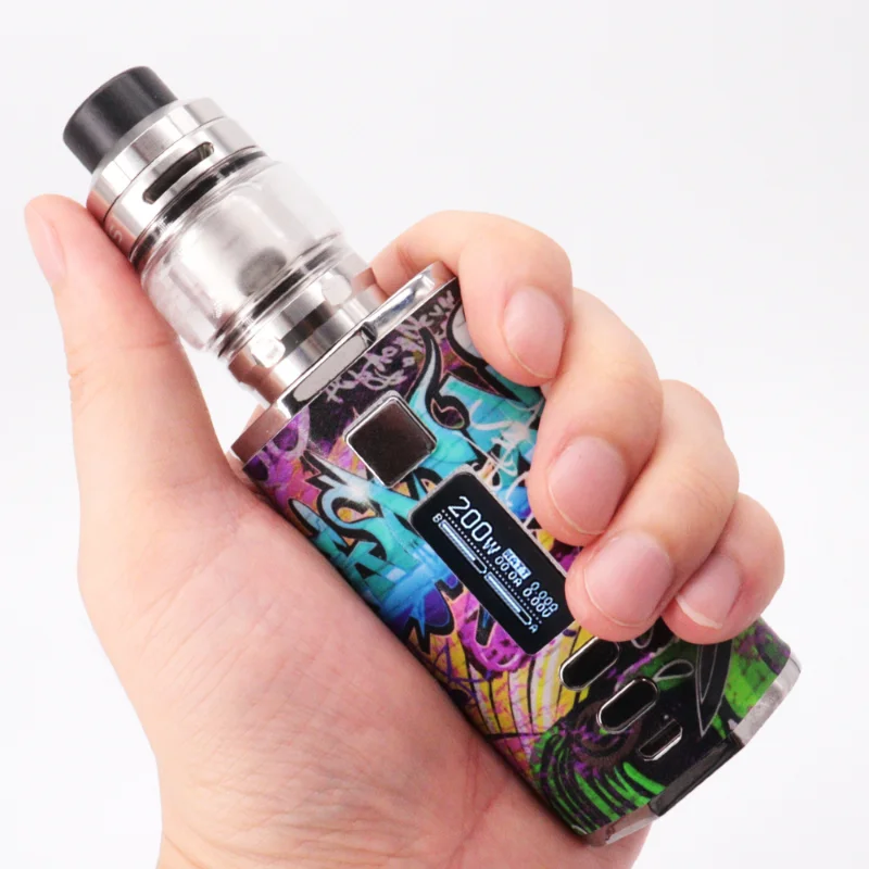 E-cigarettes Vaper 200W Vape Box Mod Kit 4400mah Battery Zeus Sub Ohm Rta 5ml Capacity tank Electronic Cigarette Vapes vaporizer
E-cigarettes Vaper 200W Vape Box Mod Kit 4400mah Battery Zeus Sub Ohm Rta 5ml Capacity tank Electronic Cigarette Vapes vaporizer