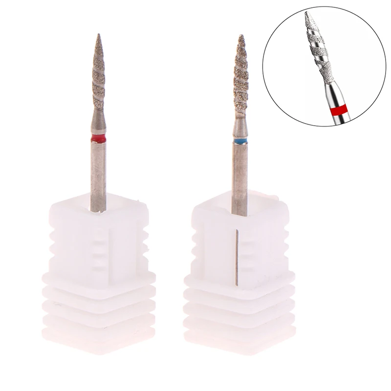 2Pcs Flame Cuticle Drill Bit Set for Russian Manicure,Safety Diamond Nail Drill Bit,3/32'' Electric Cuticle Remover Bit
2Pcs Flame Cuticle Drill Bit Set for Russian Manicure,Safety Diamond Nail Drill Bit,3/32'' Electric Cuticle Remover Bit