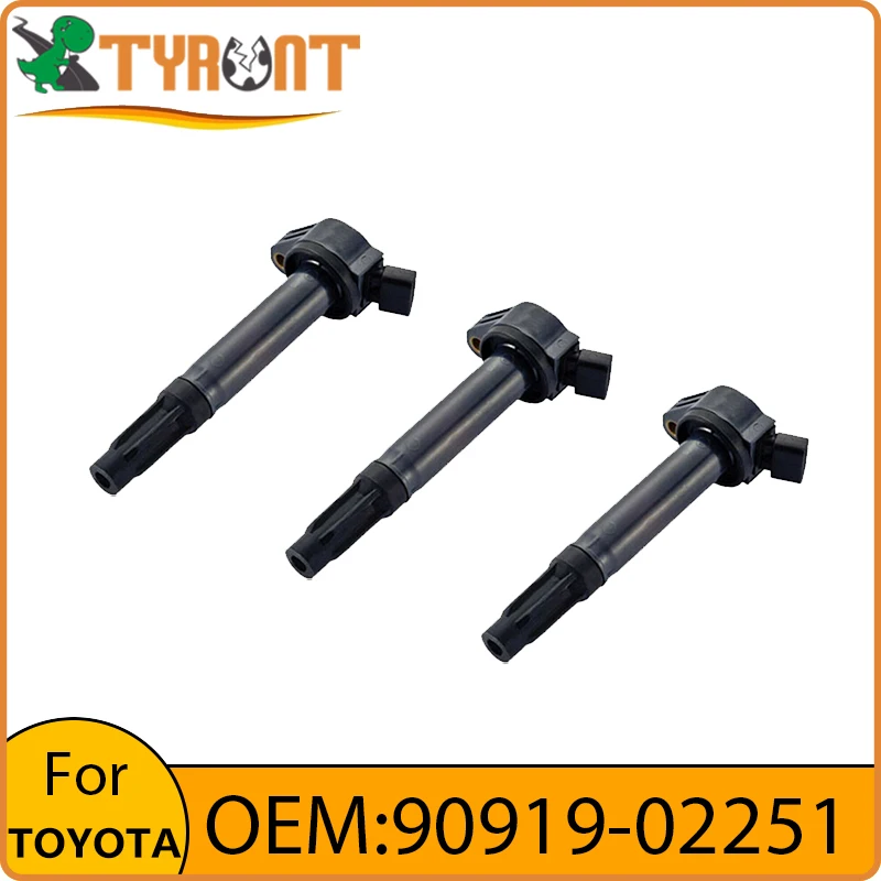 TYRNT Ignition Coil 90919-02251 For TOYOTA Camry Venza Mark X Avalon Highlander RAV4 Alphard Previa Estima Sienna Harrier Blade
TYRNT Ignition Coil 90919-02251 For TOYOTA Camry Venza Mark X Avalon Highlander RAV4 Alphard Previa Estima Sienna Harrier Blade