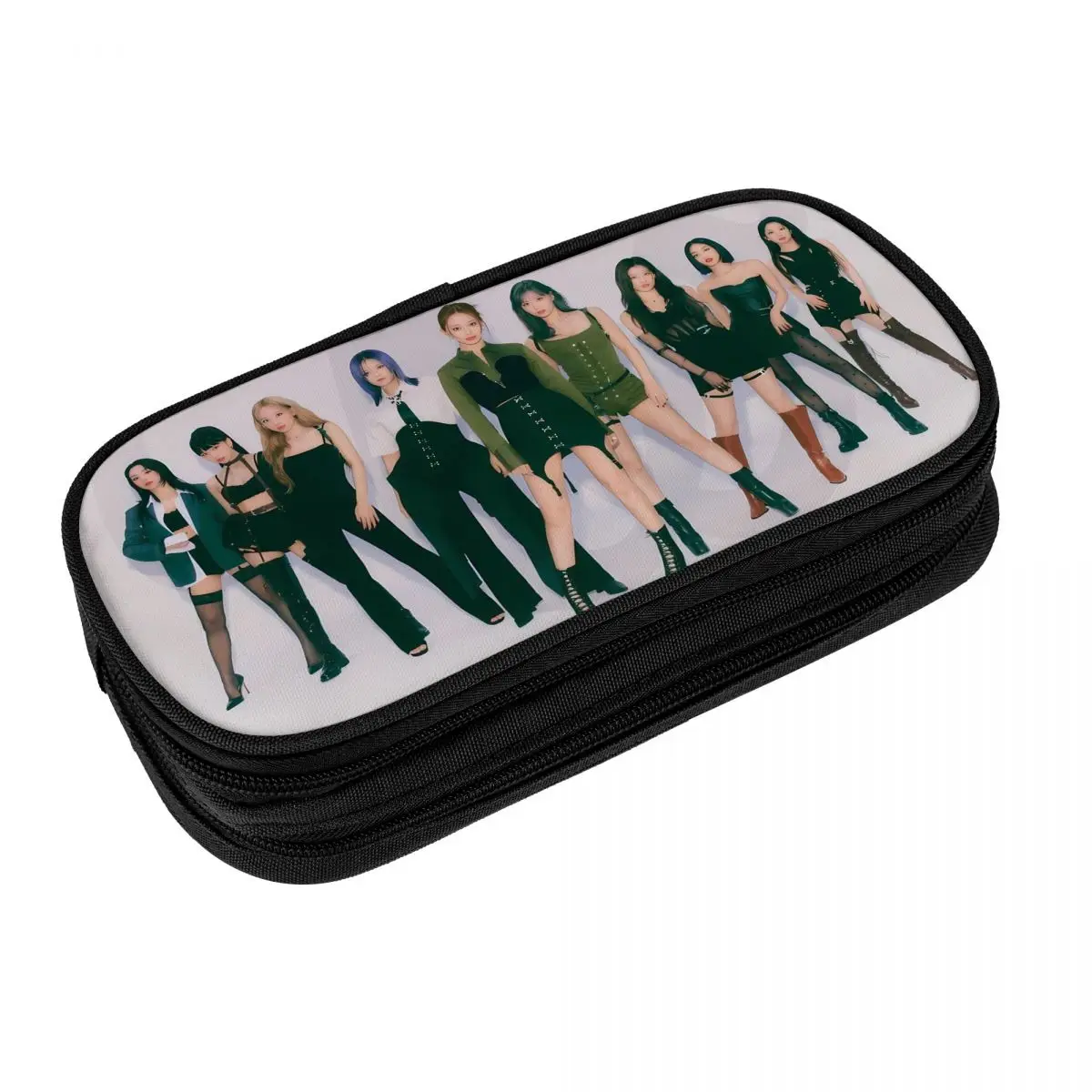 Twices Girls Group Kpop Стильный пенал для девочек и мальчиков милый школьный с графическим