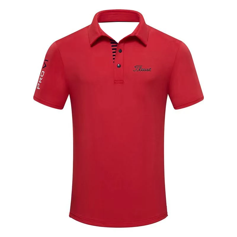High quality Men's Polo Quick Dry Golf Clothes Men Outdoor Breathable Short Sleeve Sports Slim Fashion Luxury jersey
High quality Men's Polo Quick Dry Golf Clothes Men Outdoor Breathable Short Sleeve Sports Slim Fashion Luxury jersey