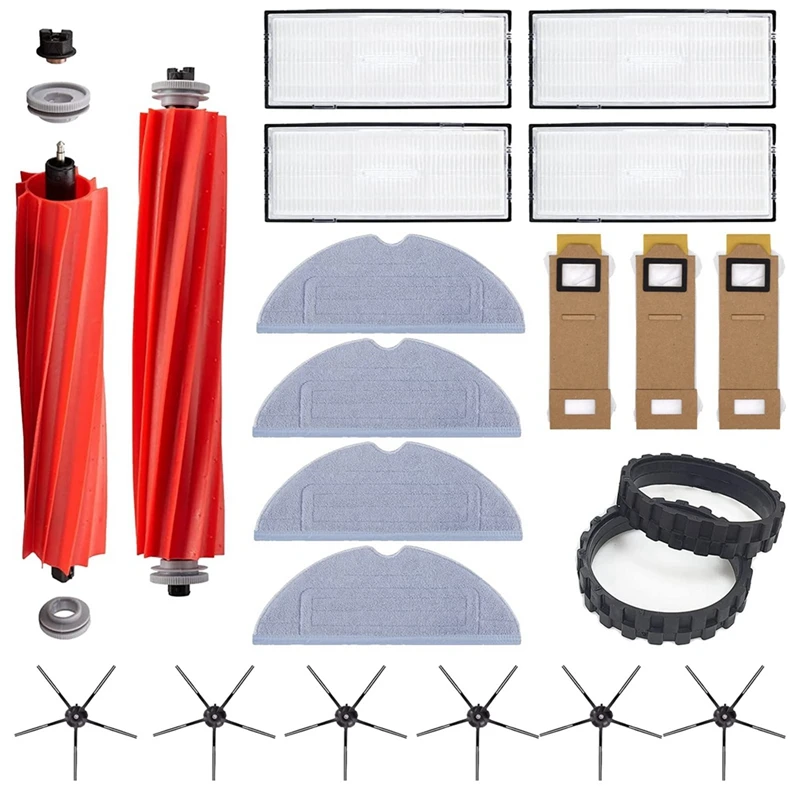Replacement Parts Main Brush Side Brush HEPA Filter For Roborock S7 S7 Plus T7S T7S Plus Vacuum Cleaner Accessories
Replacement Parts Main Brush Side Brush HEPA Filter For Roborock S7 S7 Plus T7S T7S Plus Vacuum Cleaner Accessories