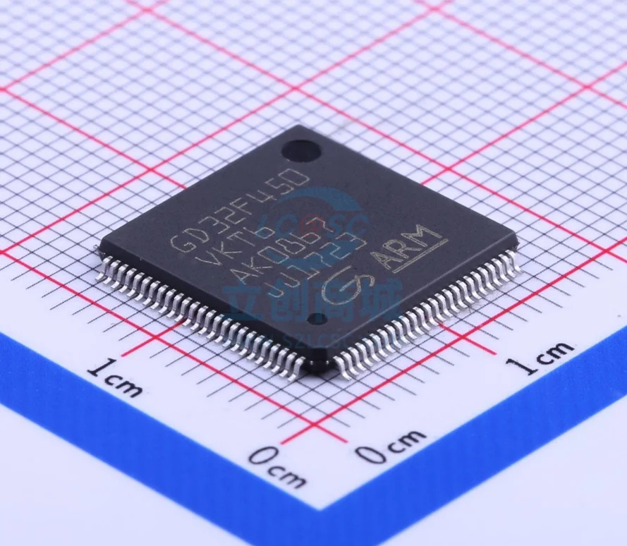 GD32F450VKT6 package LQFP-100 new original genuine microcontroller IC chip microcontroller (MCU/MPU/SOC)
GD32F450VKT6 package LQFP-100 new original genuine microcontroller IC chip microcontroller (MCU/MPU/SOC)
