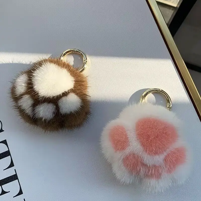 Women New Cat Claw Faux Fur Key Chain Charm Fashion Plush Bear Paw Car Keychain Bag Pendant Party Gift Jewelry
Women New Cat Claw Faux Fur Key Chain Charm Fashion Plush Bear Paw Car Keychain Bag Pendant Party Gift Jewelry
