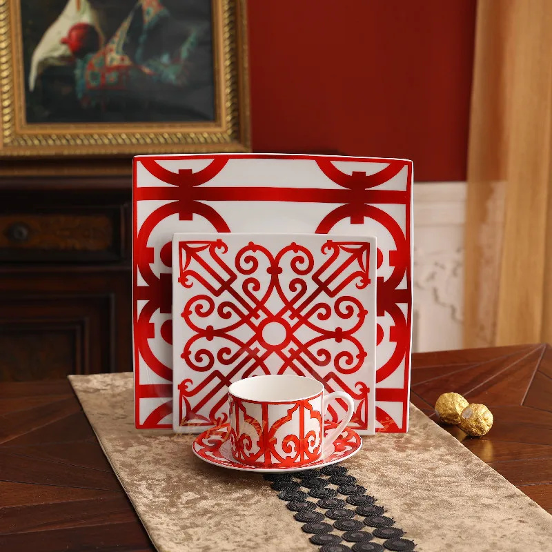 Creative Steak Square Tableware Set Western Dish Ceramic Dish Nordic Plate Sushi Desserts Tray Square Round Dinnerware Household
Creative Steak Square Tableware Set Western Dish Ceramic Dish Nordic Plate Sushi Desserts Tray Square Round Dinnerware Household
