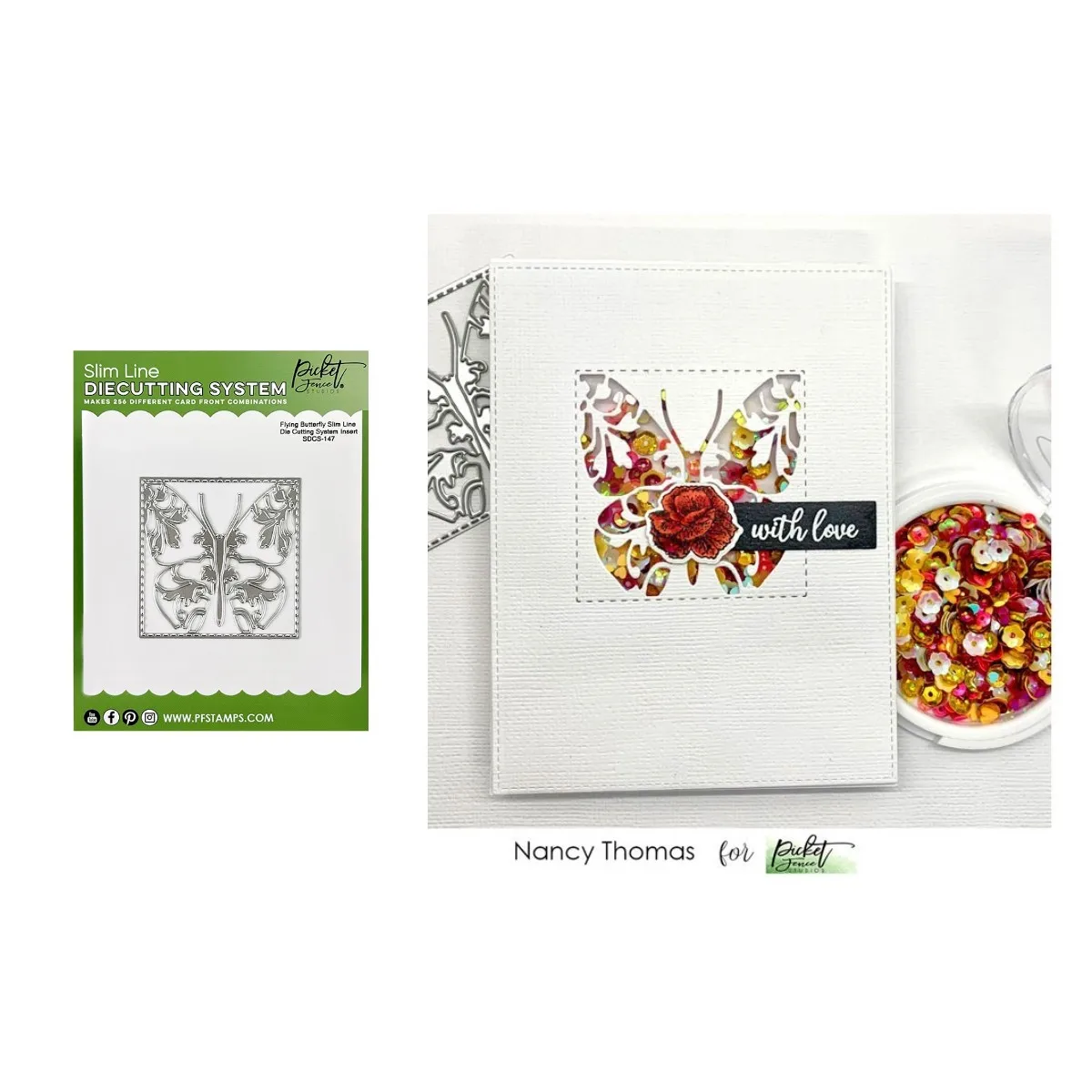 Flying Butterfly Slim Line Metal Cutting Dies Scrapbook Diary Decoration Stencil Embossing Template Diy Greeting Card Handmade
Flying Butterfly Slim Line Metal Cutting Dies Scrapbook Diary Decoration Stencil Embossing Template Diy Greeting Card Handmade