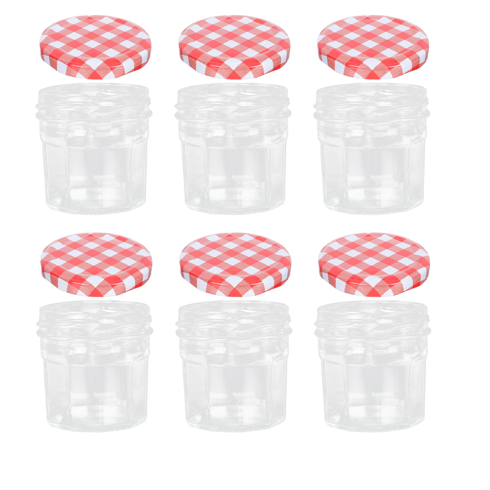 6Pcs Jars Sealing Bottles Glass Sauce Jars Containers Transparent Jam Jars for Home Shop Hotel
6Pcs Jars Sealing Bottles Glass Sauce Jars Containers Transparent Jam Jars for Home Shop Hotel
