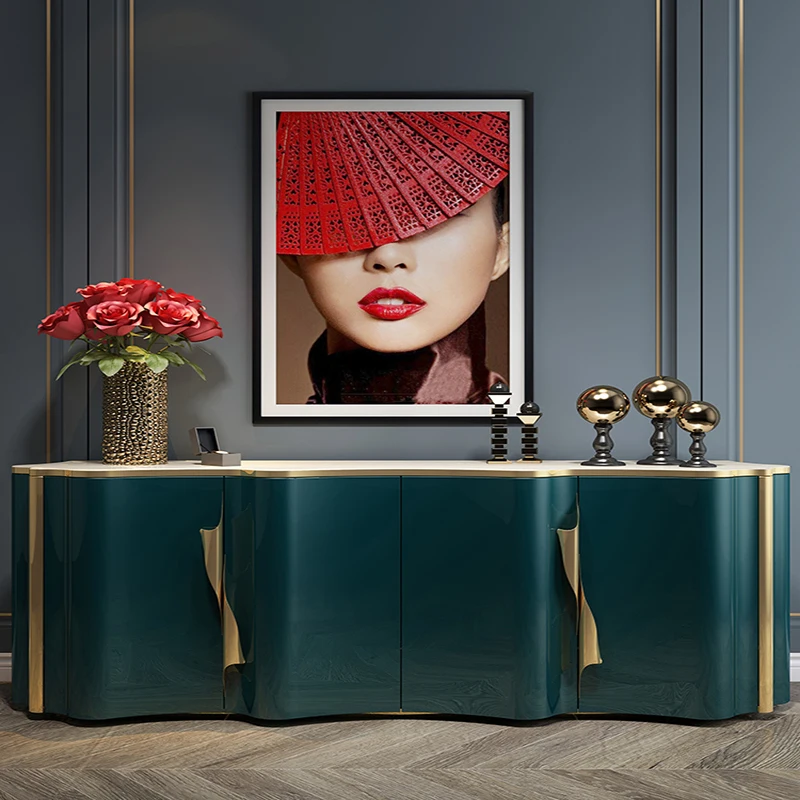 American light luxury TV cabinet combination coffee table high style Hong Kong-style post-modern minimalist small living room TV
American light luxury TV cabinet combination coffee table high style Hong Kong-style post-modern minimalist small living room TV