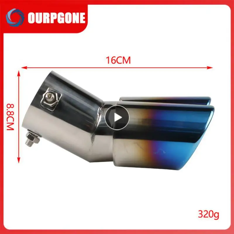 Durable Car Exhaust Tip Stainless Steel Car Modification Tailpipe Practical Auto Muffler Tail Pipe Portable Car Accessories
Durable Car Exhaust Tip Stainless Steel Car Modification Tailpipe Practical Auto Muffler Tail Pipe Portable Car Accessories