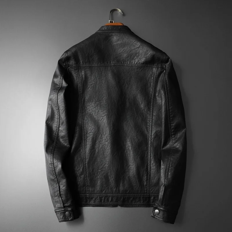New Autumn Jackets Fashion Casual Motorcycle PU Jacket Men Faux Jaqueta De Couro Masculina Leather Coat
New Autumn Jackets Fashion Casual Motorcycle PU Jacket Men Faux Jaqueta De Couro Masculina Leather Coat