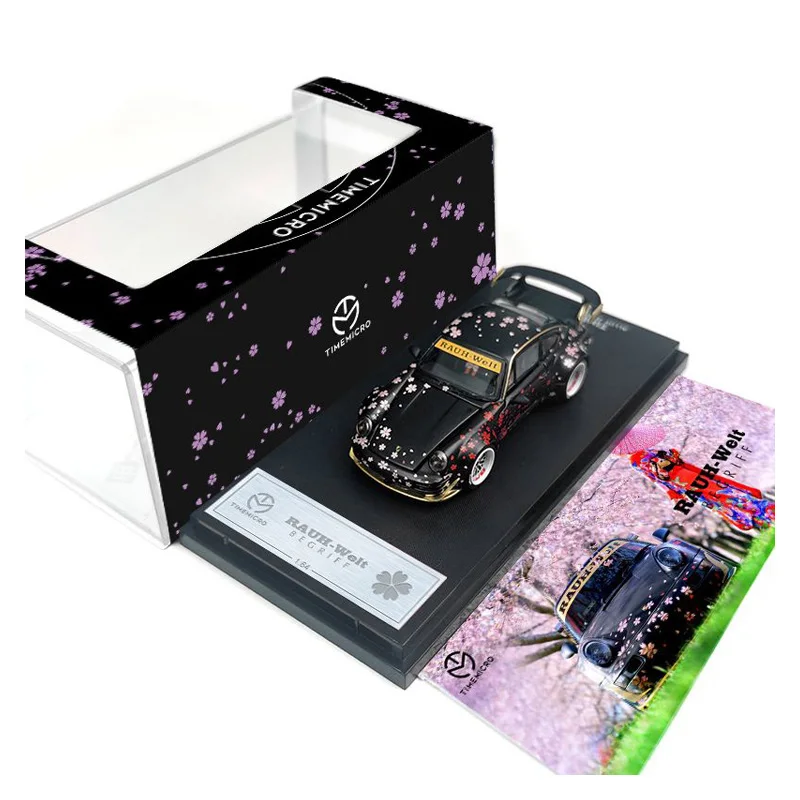 TIME TM Black Sakura Limited Edition 1:64 Porsche Wide Body 911 Modified RWB 964 RAUH-Welt Alloy Car Model
TIME TM Black Sakura Limited Edition 1:64 Porsche Wide Body 911 Modified RWB 964 RAUH-Welt Alloy Car Model