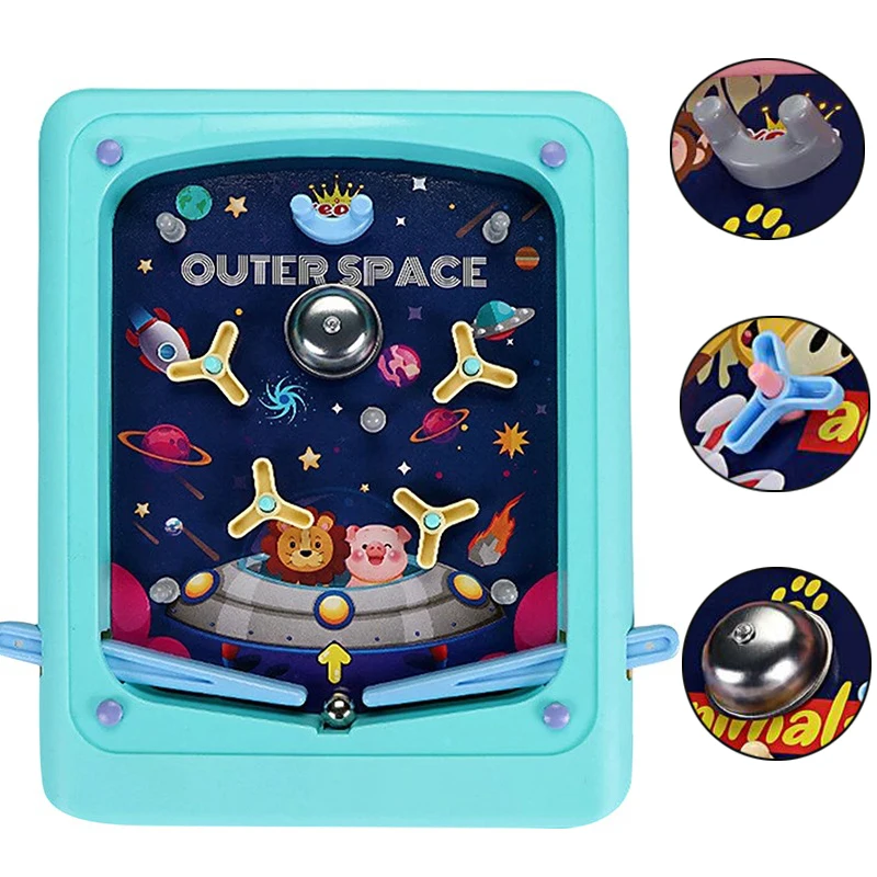 Children Pinball Games Desktop Pinball Game Machine Fun Parent-Kid Interactive Educational Toys Kids Table Shooting Board Games
Children Pinball Games Desktop Pinball Game Machine Fun Parent-Kid Interactive Educational Toys Kids Table Shooting Board Games