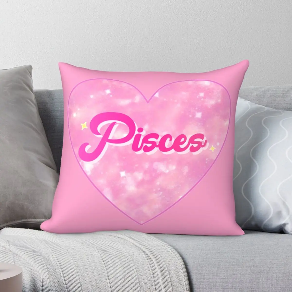 Pisces Zodiac Sign Heart Pillowcase Polyester Linen Velvet Pattern Zip Decor Home Cushion Cover 45x45
Pisces Zodiac Sign Heart Pillowcase Polyester Linen Velvet Pattern Zip Decor Home Cushion Cover 45x45