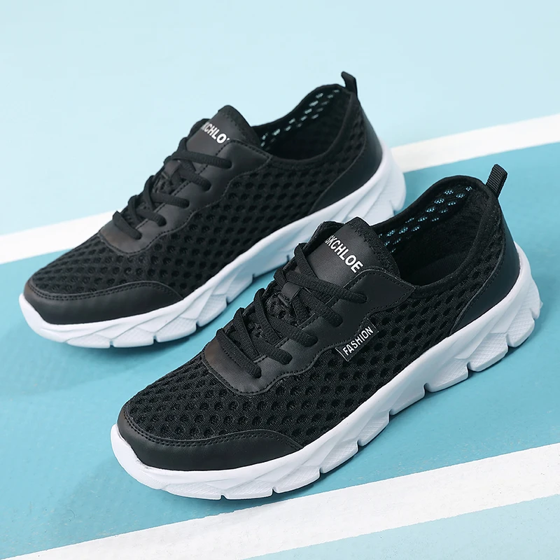 New Summer Men's Mesh Shoes Quick Dry Breathable Sports Shoes Running Shoes Fashion Casual Shoes Professional Marathon Shoes.
New Summer Men's Mesh Shoes Quick Dry Breathable Sports Shoes Running Shoes Fashion Casual Shoes Professional Marathon Shoes.