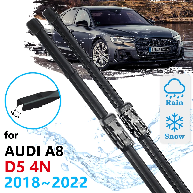 Car Front Wiper Blades For Audi A8 D5 4N 2018 2019 2020 2021 2022 Cleaning Windscreen Windshield Screen Accessories Windows 2pcs
Car Front Wiper Blades For Audi A8 D5 4N 2018 2019 2020 2021 2022 Cleaning Windscreen Windshield Screen Accessories Windows 2pcs