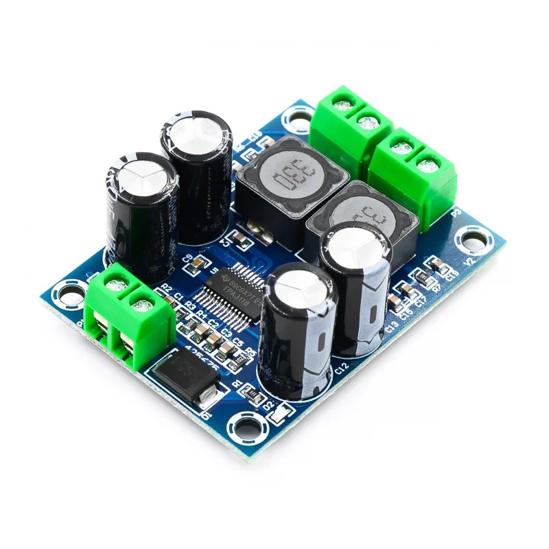XH-M311 mini version TPA3118, плата цифрового усилителя звука модуль усилителя мощности звука mono 60 Вт
XH-M311 mini version TPA3118, плата цифрового усилителя звука модуль усилителя мощности звука mono 60 Вт