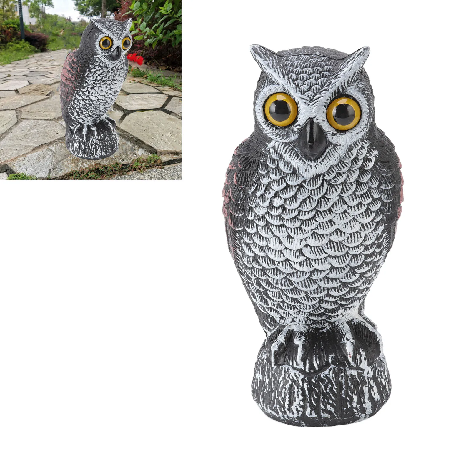 Owl Bird Deterrent Garden Plastic Owls To Keep Birds Away Waterproof Sunscreen Owl To Scare Birds Away Fake Owl For Birds
Owl Bird Deterrent Garden Plastic Owls To Keep Birds Away Waterproof Sunscreen Owl To Scare Birds Away Fake Owl For Birds