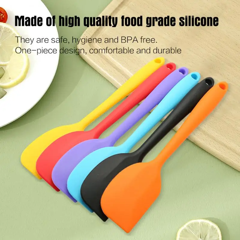 Palette Knife Silicone Non Stick Food Grade Butter Cooking Cookie Pastry Scraper Cake Baking Spatula Mixing Brush Kitchen Tools
Palette Knife Silicone Non Stick Food Grade Butter Cooking Cookie Pastry Scraper Cake Baking Spatula Mixing Brush Kitchen Tools