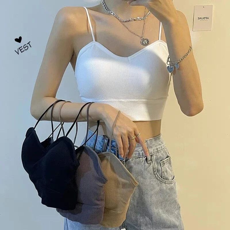 Short women's beauty back underwear no steel ring gathered small sling tube top anti-failure base wrap chest
Short women's beauty back underwear no steel ring gathered small sling tube top anti-failure base wrap chest